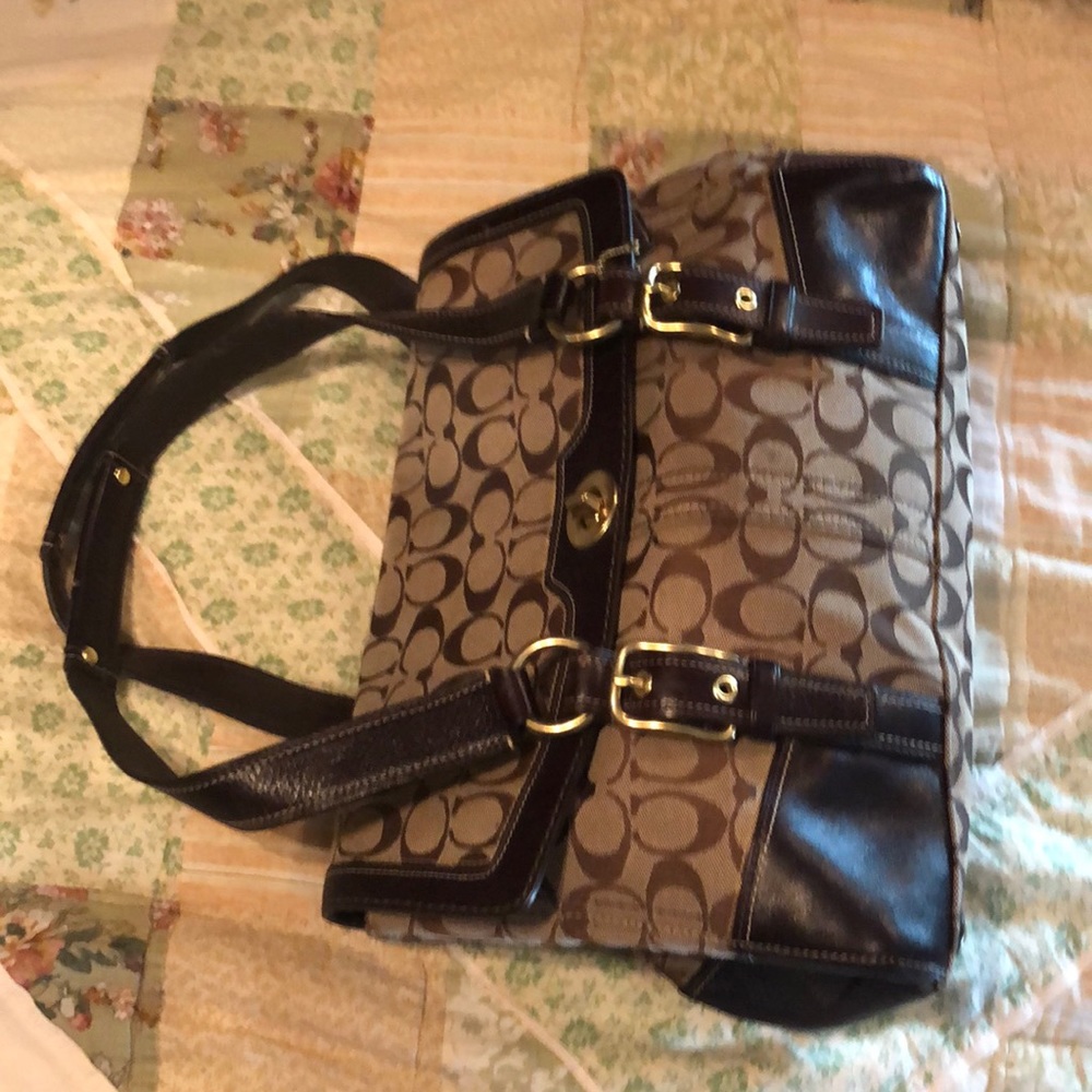 Coach satchel purse like new - Picture 2 of 6